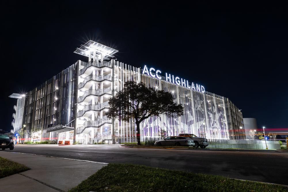 Highland south parking garage now open ACC Facstaff Infohub