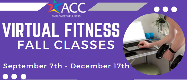 Fall fitness class schedule now available