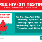 Free, confidential HIV/STI testing in April