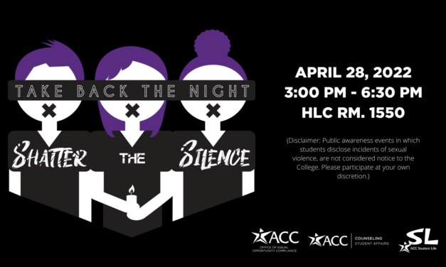 ACC hosts events in recognition of Sexual Assault Awareness Month