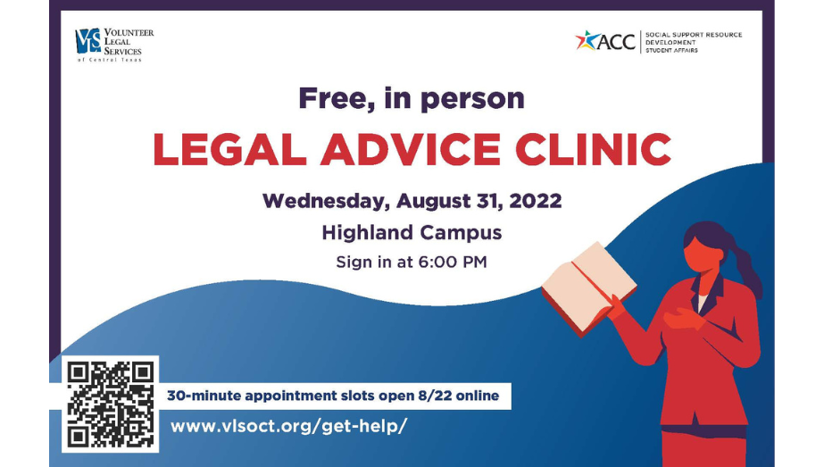 ACC hosts free legal advice clinics