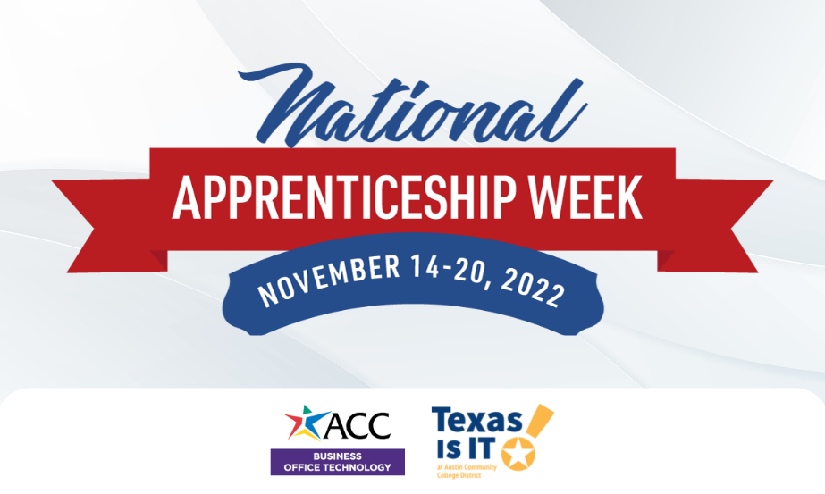 National Apprenticeship Week is November 14-20