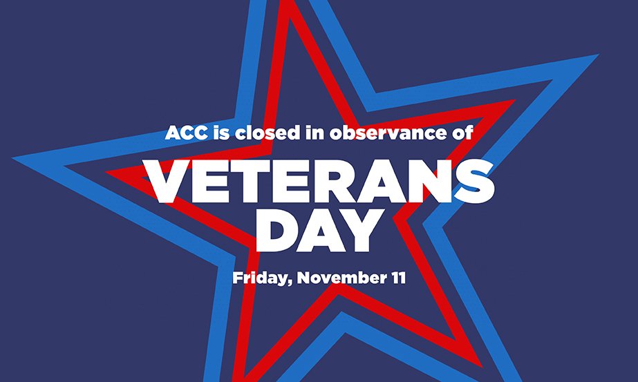ACC closes in observance of Veterans Day; veterans share their stories
