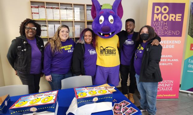 R.B. celebrates 12 Years of Riverbats and ACC’s Registration Week