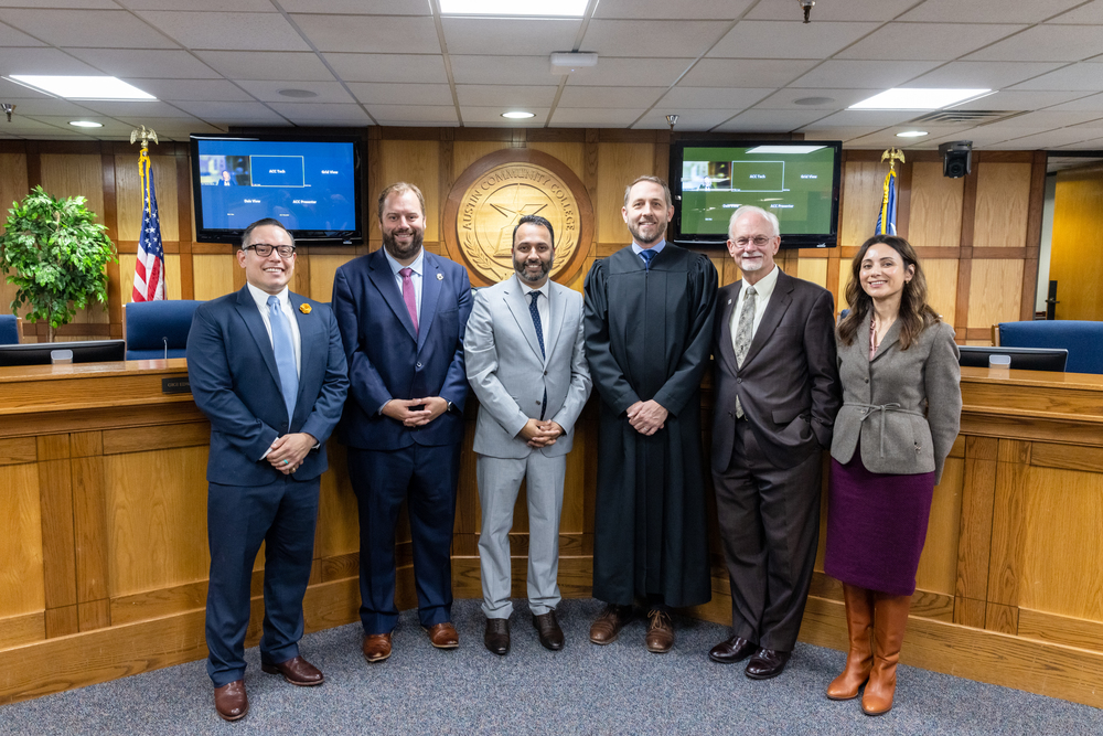 ACC Board of Trustees swear-in new & reelected trustees, elect officers ...