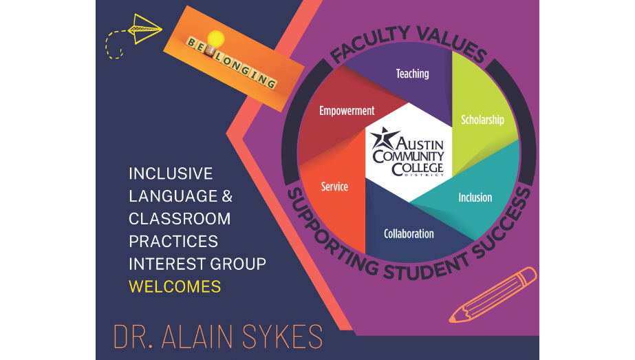 Join us for an inclusive language and classroom practices keynote