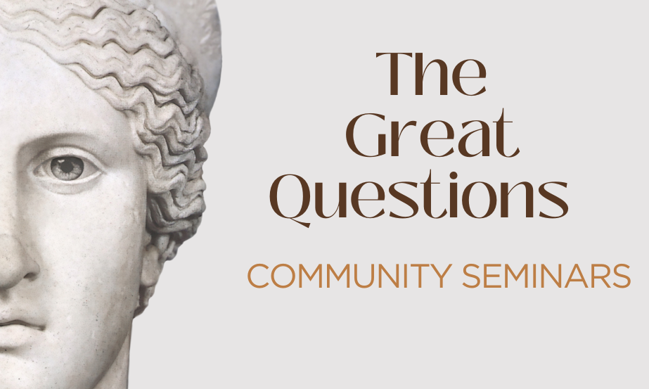Join the discussion at a Great Questions Community Seminar this spring