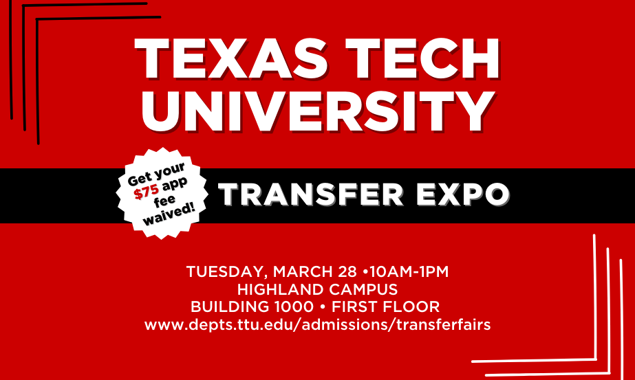 Spring 2023 Texas Tech Transfer Expo
