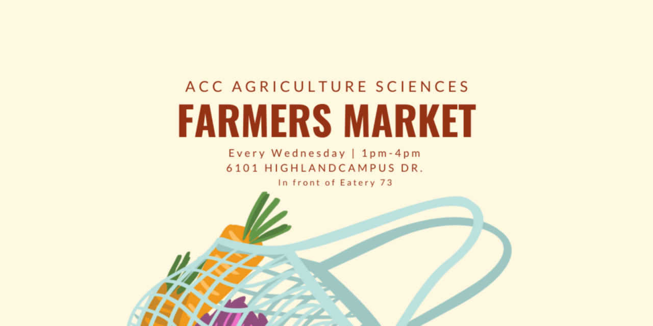 Get fresh produce at ACC’s weekly farm stands