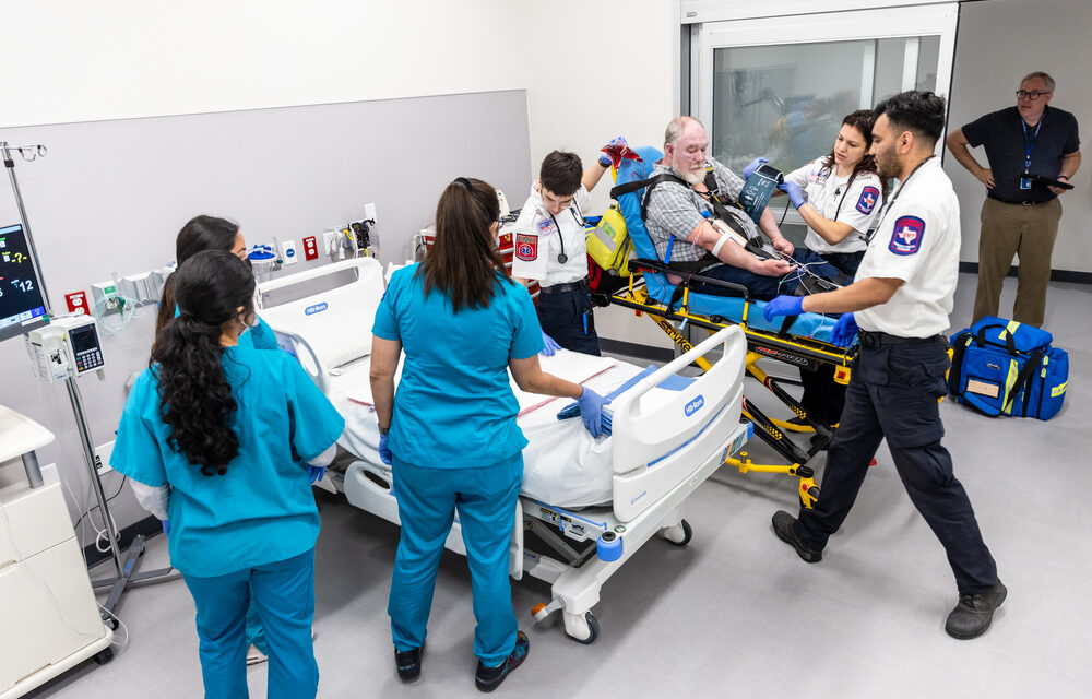 ACC tackling emergency healthcare worker shortage: Students run emergency simulation at Highland Campus