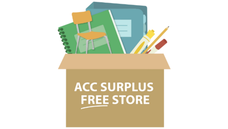 Visit ACC’s Surplus Free Store to reduce office waste