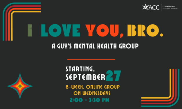 I Love You, Bro: A Guy’s Mental Health Group