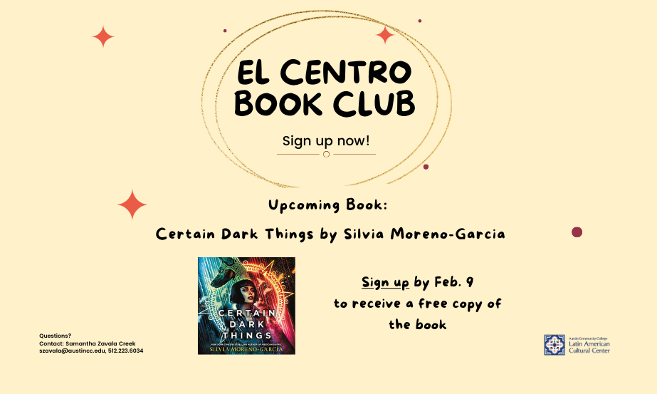 Sign up for El Centro’s spring 2024 book club