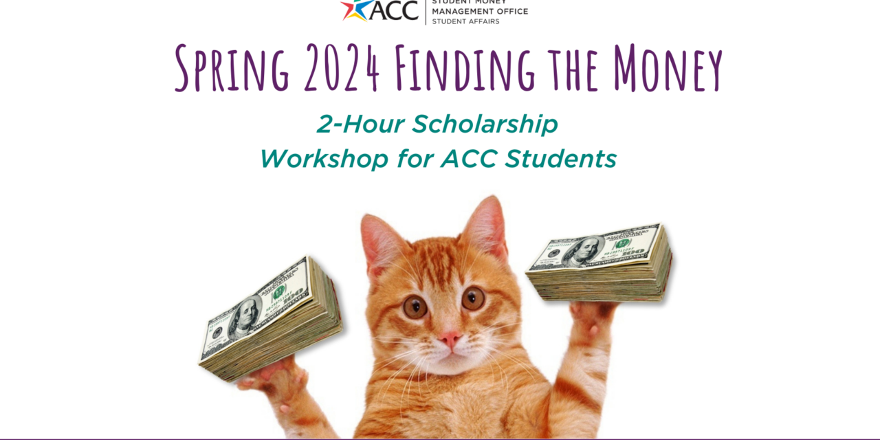 Finding the Money workshops help students navigate their financial journey