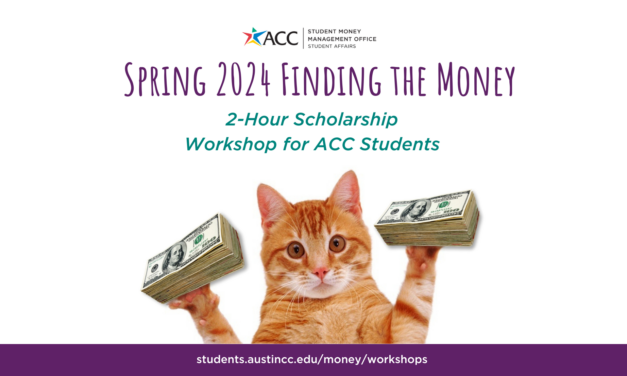 Finding the Money workshops help students navigate their financial journey