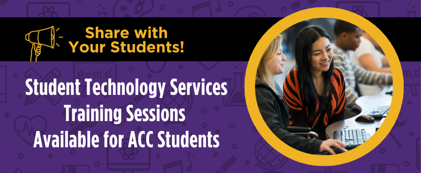Student Technology Services Offers Training Opportunities for Students