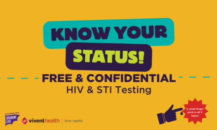 Free, confidential health testing available on campus this spring