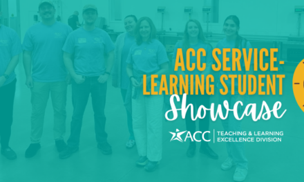 Join us for the ACC Service-Learning Student Showcase