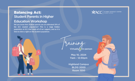 Balancing Act: Student Parents in Higher Education Workshop