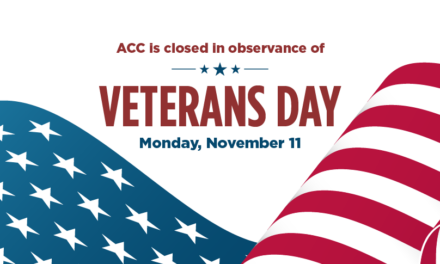 ACC Honors Military Veterans With Events, College Closure