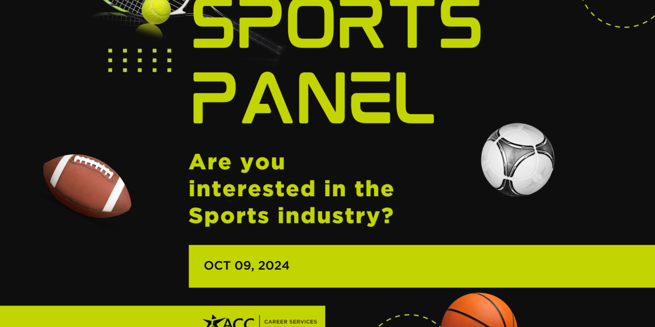 ACC Career Services hosts sports industry panel discussion