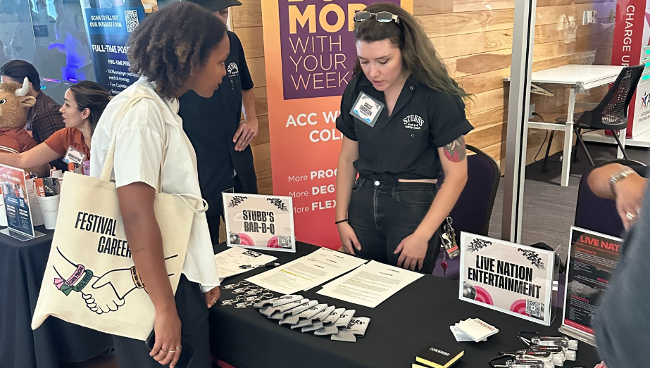 Hundreds Attend ACL Music Fest Career Fair