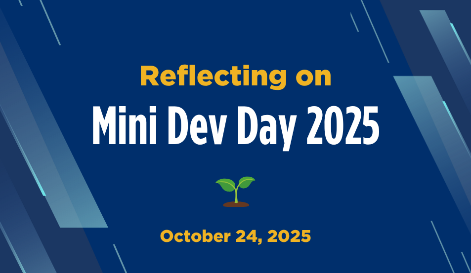 Reflecting on Mini Development Day 2025: The Connected Classroom Through Belonging, UDL, & AI