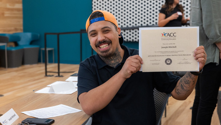 ACC and Merit America celebrate first cohort to earn semiconductor certification through national model program