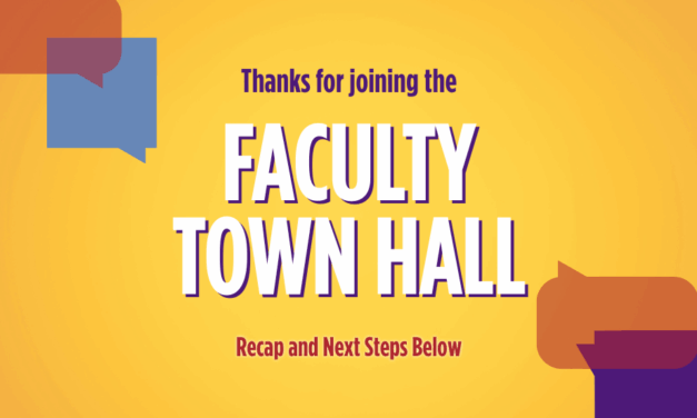 Faculty Town Hall: Event Recap and Key Takeaways