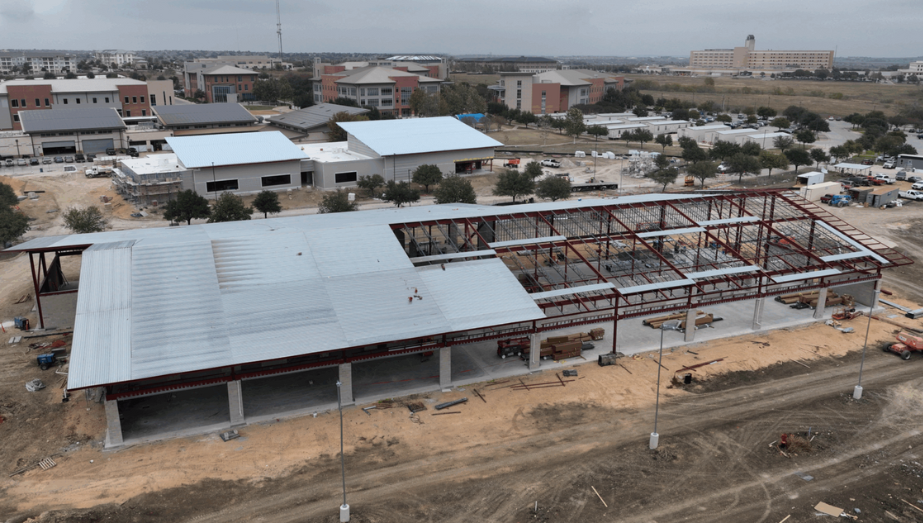 Construction Advances on Round Rock Campus Applied Technology Expansion