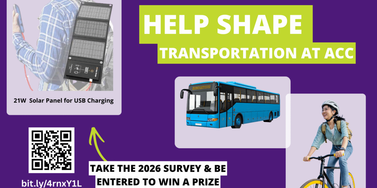 Take ACC’s 2026 Sustainable Transportation Survey