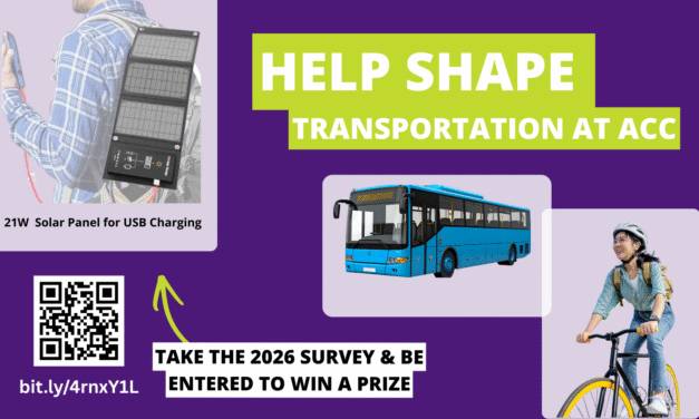 Take ACC’s 2026 Sustainable Transportation Survey