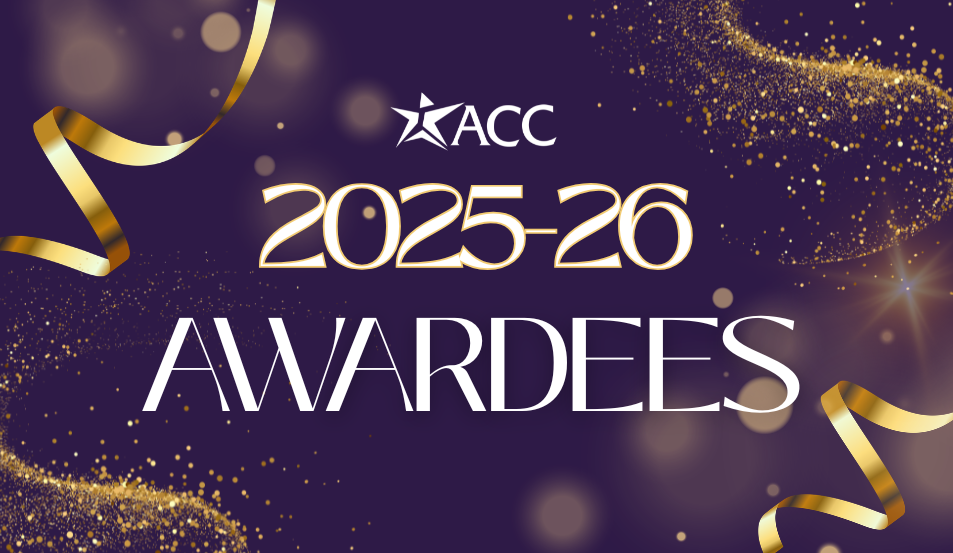 ACC Congratulates the 2026 Teaching & Leadership Excellence Award Recipients