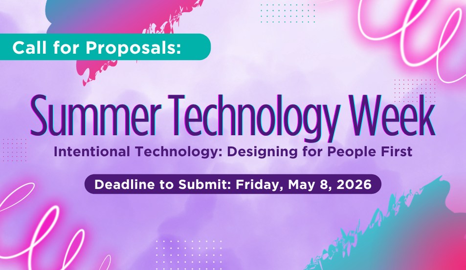 Share Your Tech Expertise With ACC at Summer Technology Week