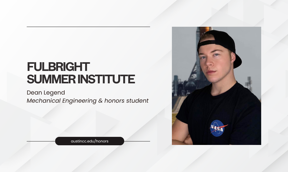 ACC Honors Student Selected for Prestigious Fulbright Summer Institute