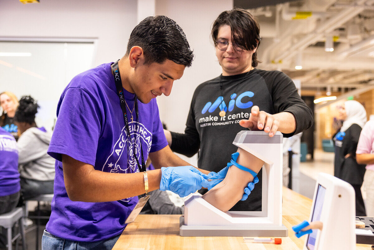 High school students from across Austin Community College District’s service area take part in Healthcare Exploration Week on Monday, June 22, 2026, at ACC Eastview Campus. The weeklong event gives students an opportunity to explore healthcare programs and career pathways through hands-on activities and campus experiences.