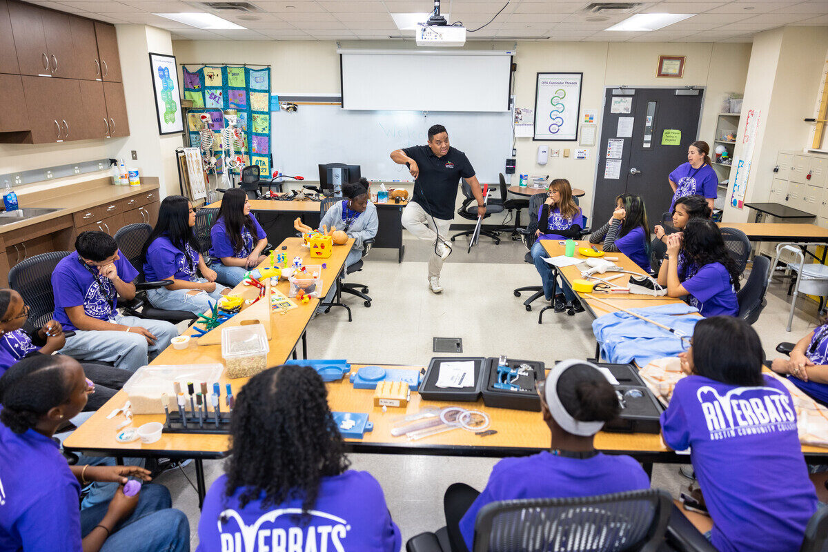 High school students from across Austin Community College District’s service area take part in Healthcare Exploration Week on Monday, June 22, 2026, at ACC Eastview Campus. The weeklong event gives students an opportunity to explore healthcare programs and career pathways through hands-on activities and campus experiences.