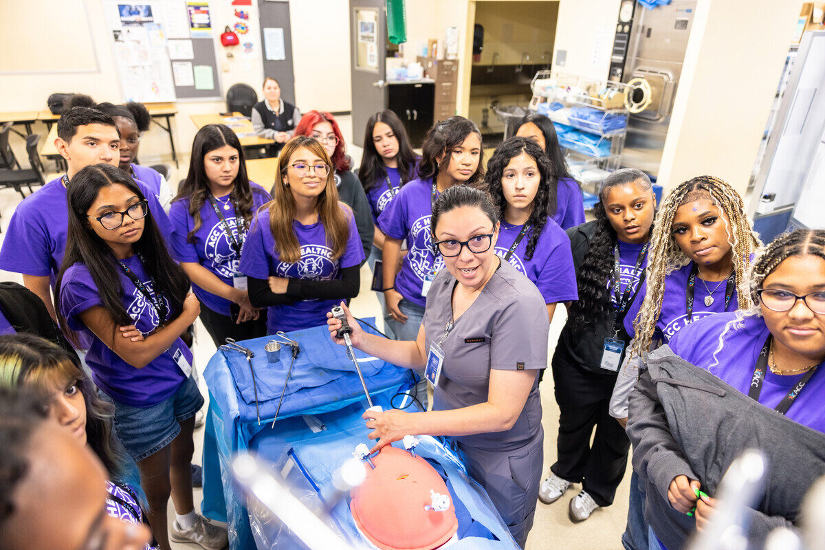 High school students from across Austin Community College District’s service area take part in Healthcare Exploration Week on Monday, June 22, 2026, at ACC Eastview Campus. The weeklong event gives students an opportunity to explore healthcare programs and career pathways through hands-on activities and campus experiences.