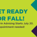 Students Can Get Ready for Fall With Extended Drop-In Advising