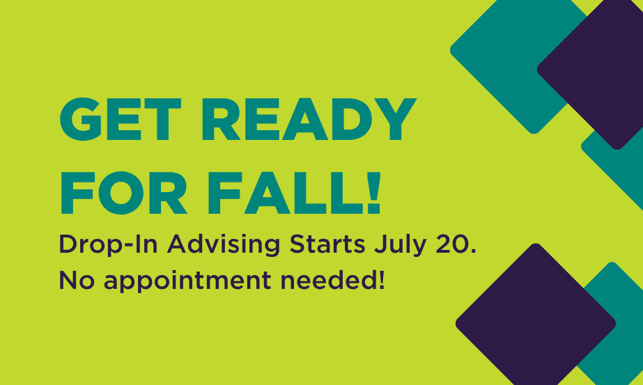 Students Can Get Ready for Fall With Extended Drop-In Advising