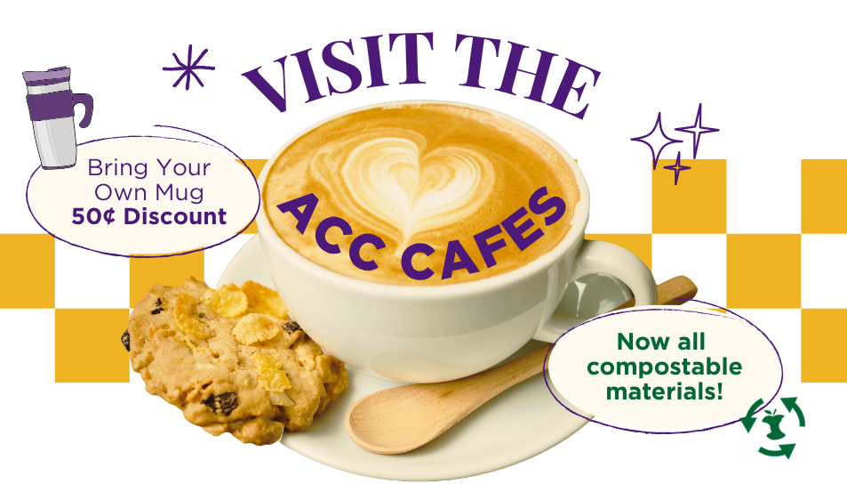 ACC Cafes Go 100% Compostable at Three Campuses