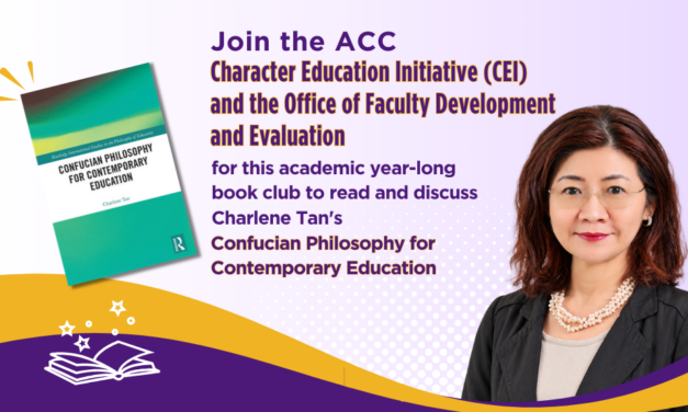 Character Development Book Club Explores Confucian Philosophy