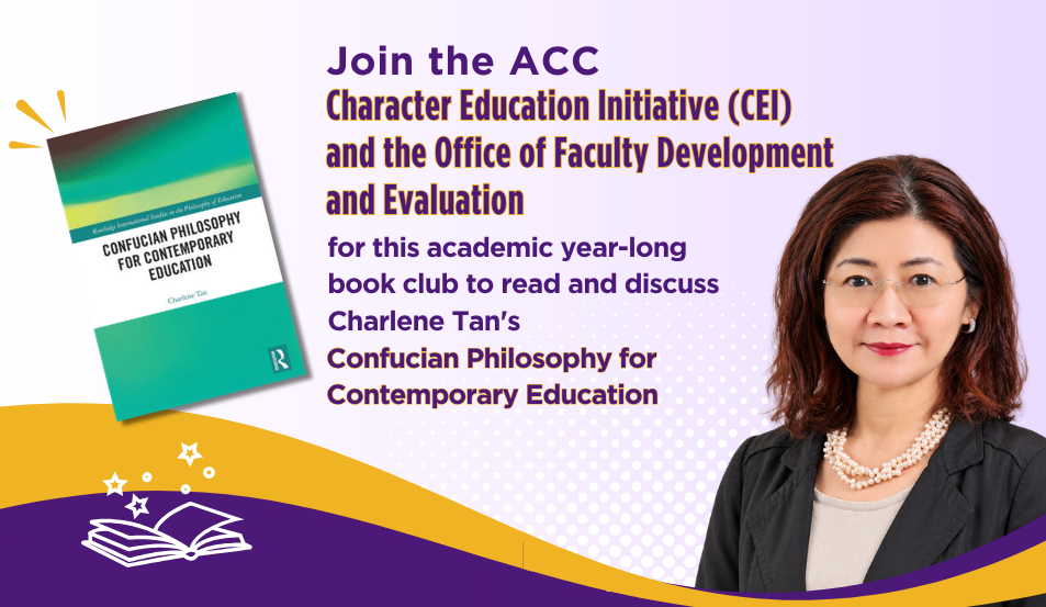 Character Development Book Club Explores Confucian Philosophy