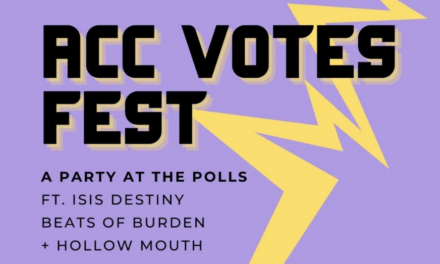 Celebrate Early Voting With ACC Votes Fest Concert Oct. 29