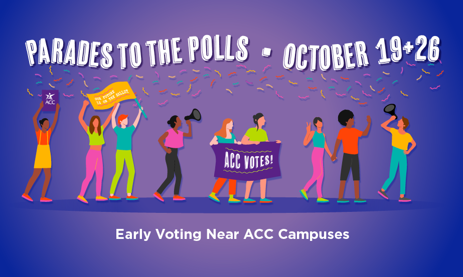 ACC Hosts Parades to the Polls to Encourage Voting